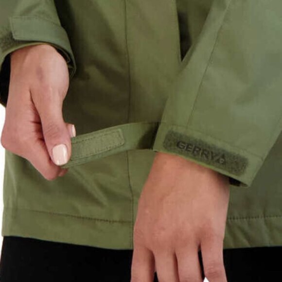 NWT 3-in-1 Rain Systems Jacket & Vest | Green | Small | GERRY - Picture 6 of 6